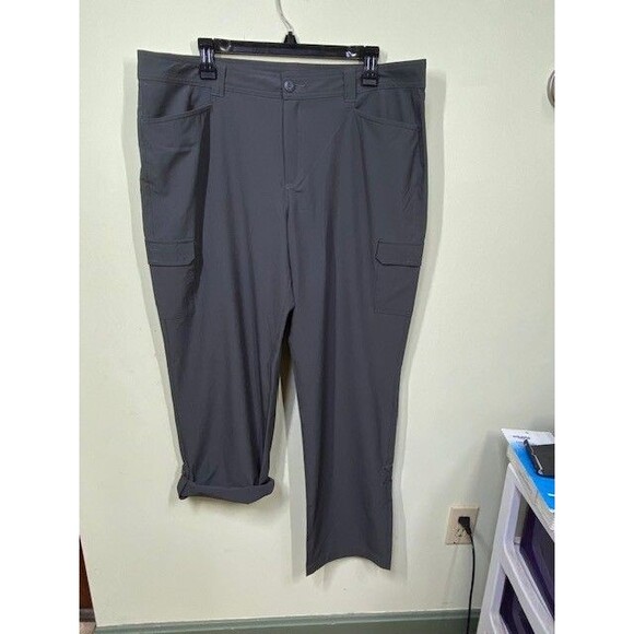 Eddie Bauer Gray Straight Leg Active Pants - Picture 1 of 12